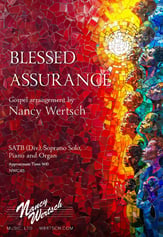 Blessed Assurance SATB choral sheet music cover